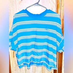 Women’s Billabong Oversized Short Sleeved Striped Tee
